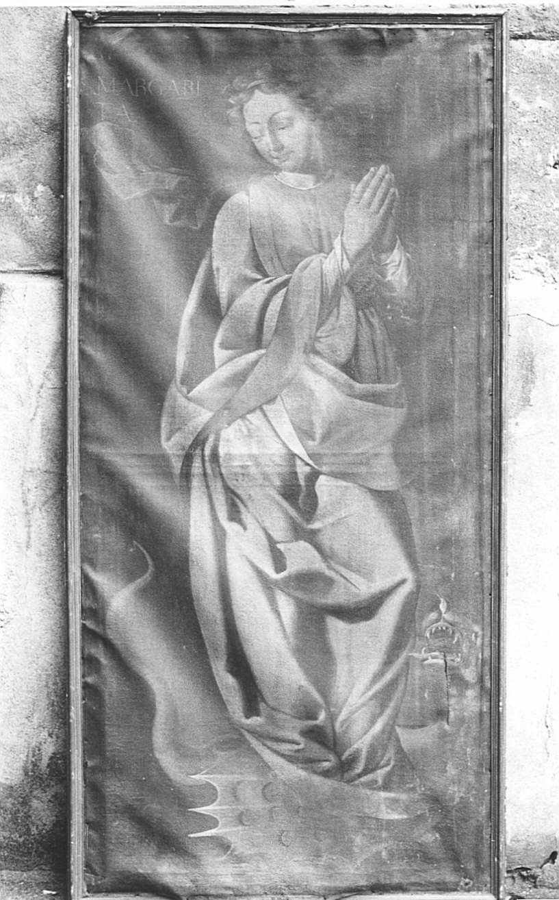 S. Margherita, Santa Margherita d'Antiochia (dipinto) - ambito lombardo (secc. XVI/ XVII)