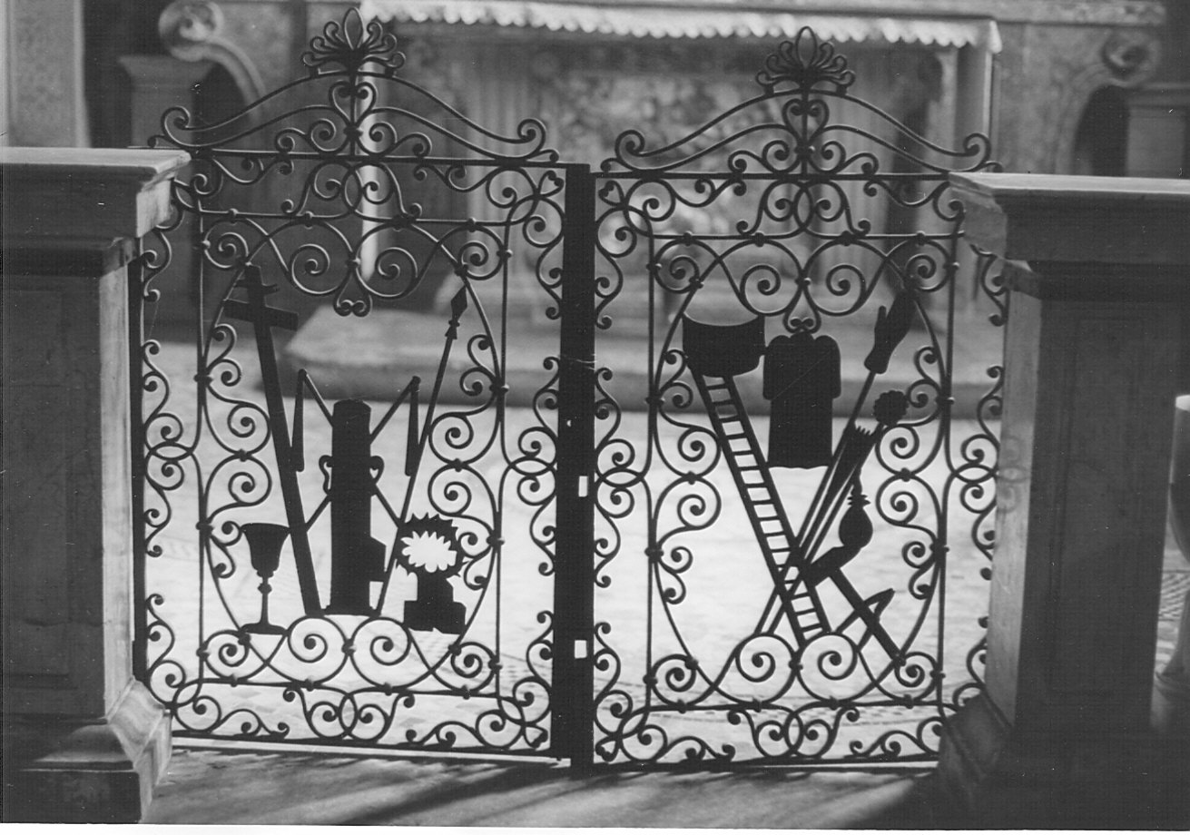 cancello di balaustrata - bottega lombarda (sec. XIX)