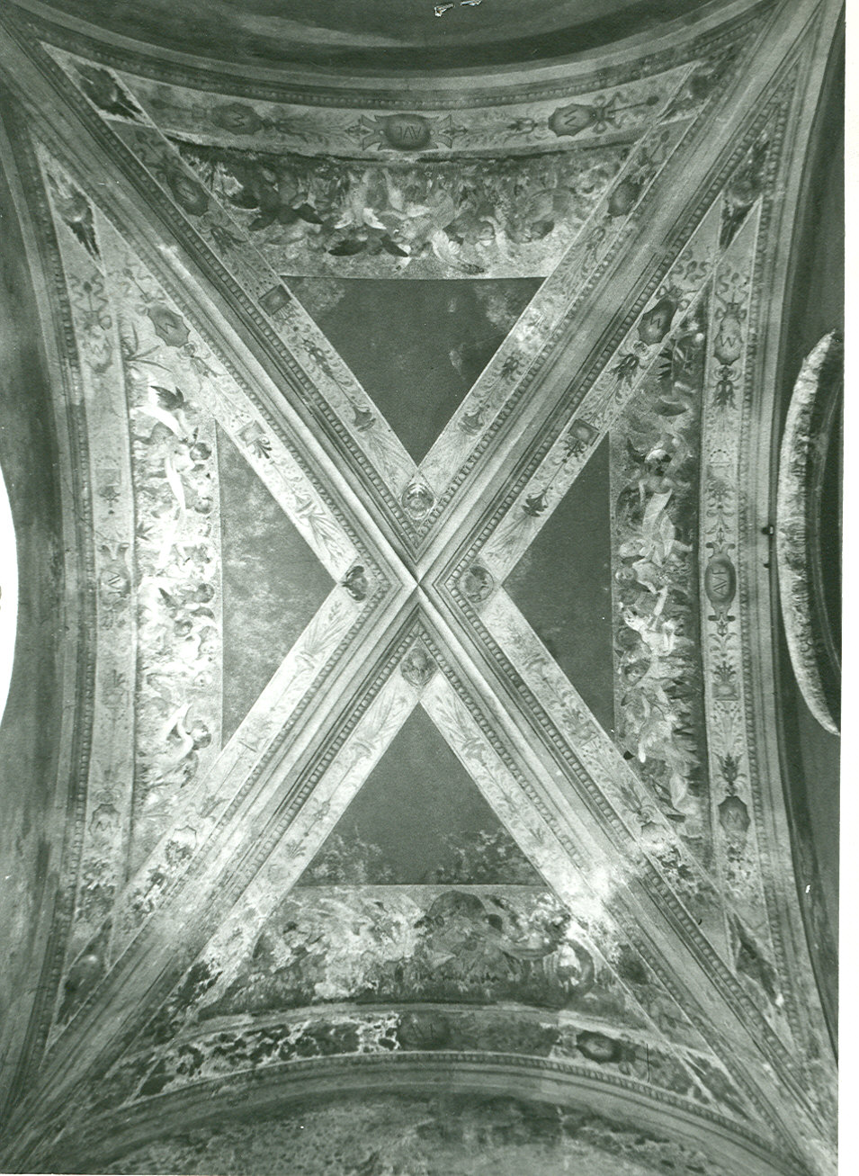 decorazione pittorica di Boniforti di Vigevano (attribuito) (sec. XIX)