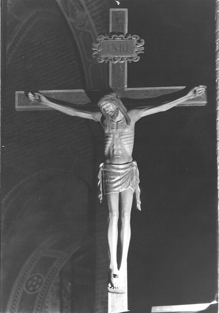 crocifisso - bottega lombarda (secc. XV/ XVI)
