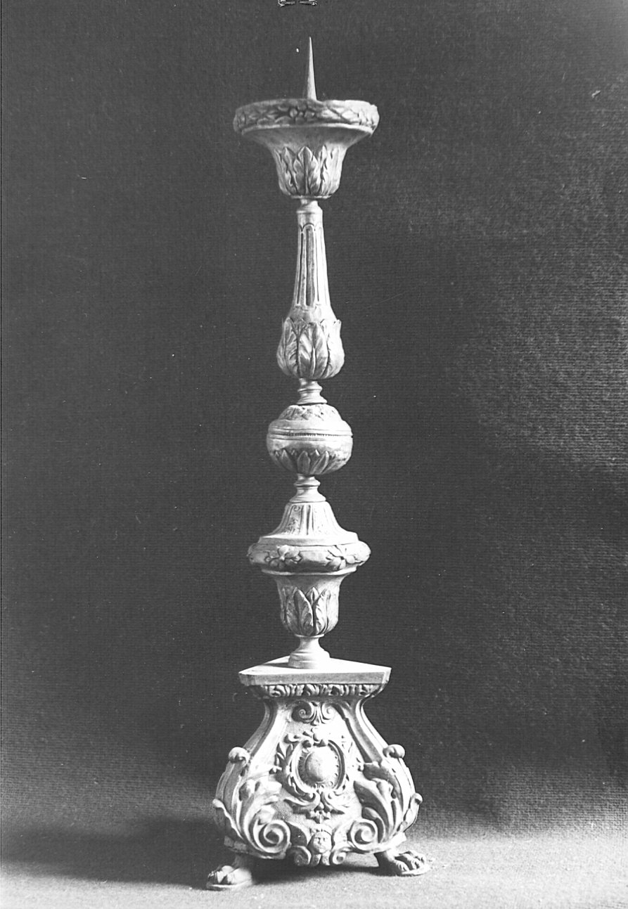 candeliere, serie - bottega lombarda (sec. XVIII)