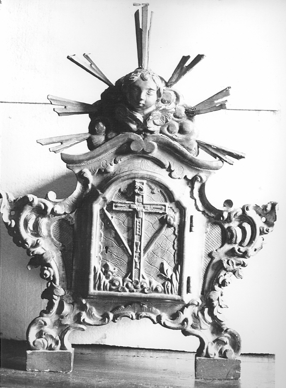 mostra di tabernacolo - bottega lombarda (metà sec. XVIII)