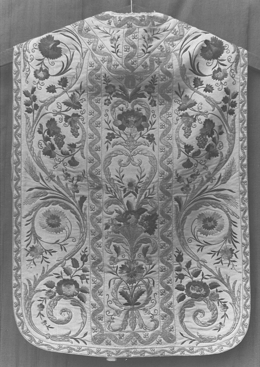 paramento liturgico - manifattura lombarda (sec. XIX)