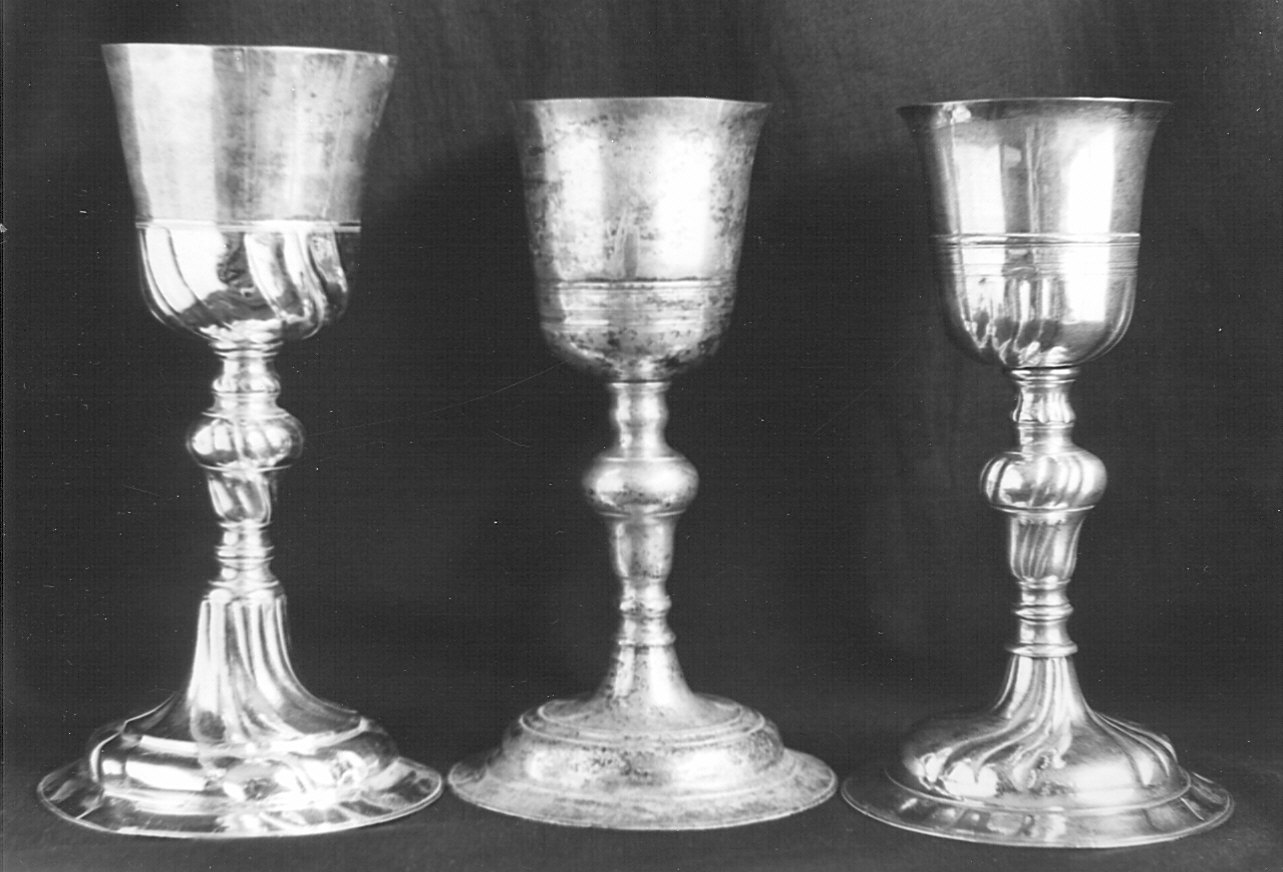 calice, serie - bottega lombarda (sec. XIX)