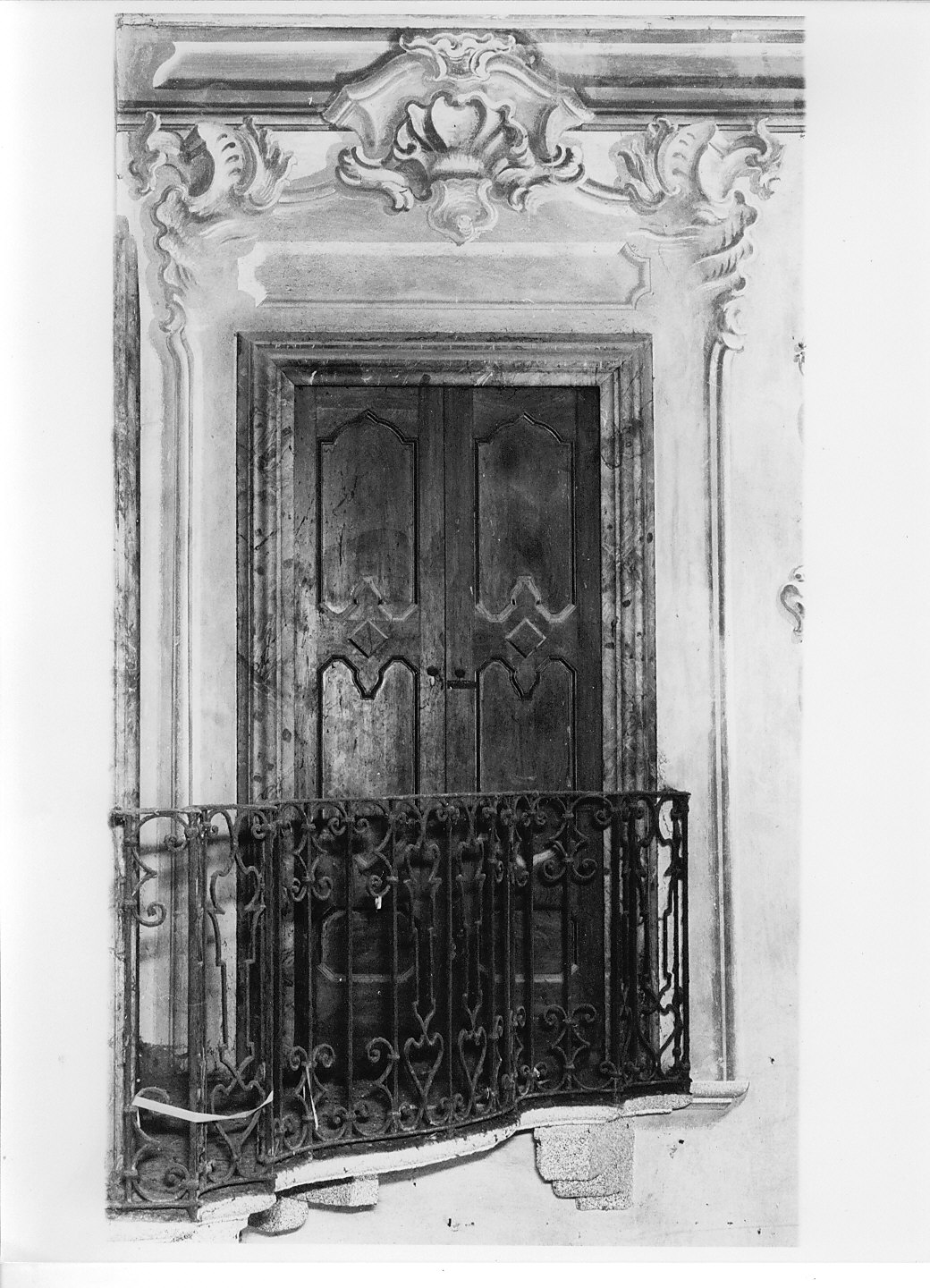 porta - a due battenti, serie - bottega italiana (seconda metà sec. XVIII)