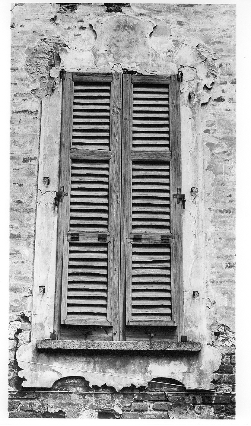 mostra di finestra, serie - bottega italiana (sec. XVIII)