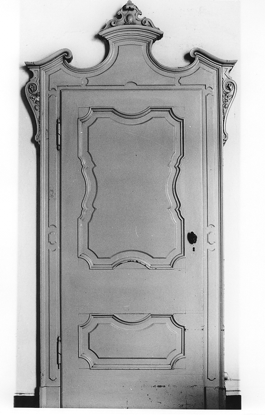 porta - ad un battente, coppia - bottega italiana (inizio sec. XIX)