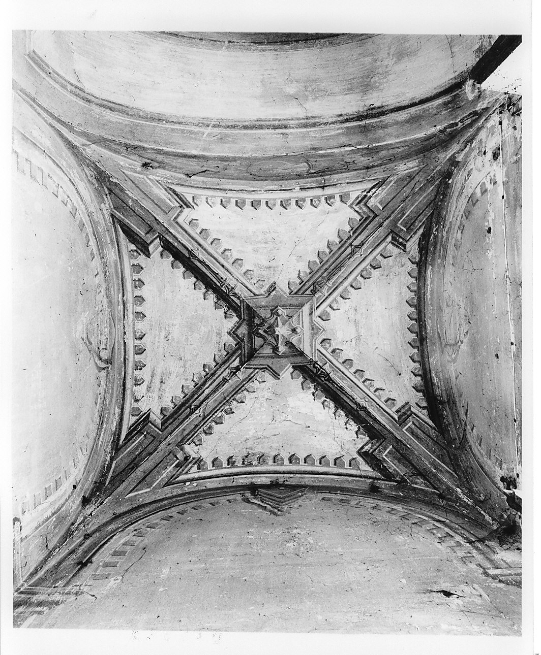 soffitto dipinto, opera isolata - ambito italiano (sec. XIX)