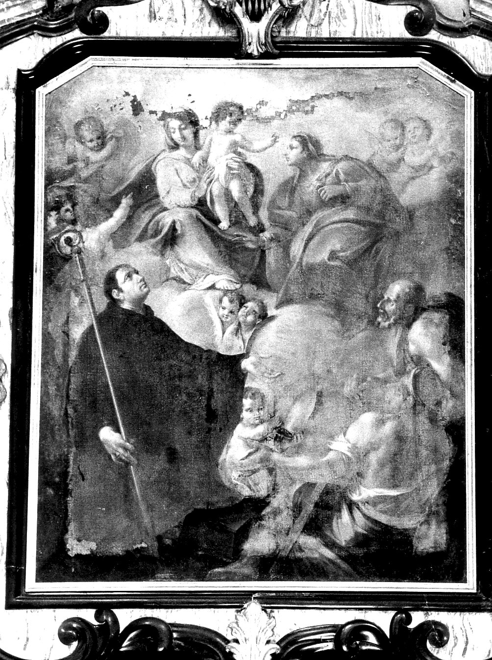 miracolo di San Vincenzo Ferrari (?) (dipinto, opera isolata) - ambito lombardo (fine/inizio secc. XVII/ XVIII)