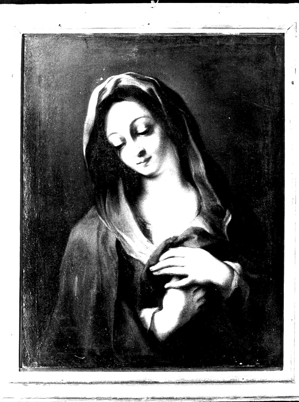 Madonna (dipinto, opera isolata) - ambito lombardo (metà sec. XVIII)