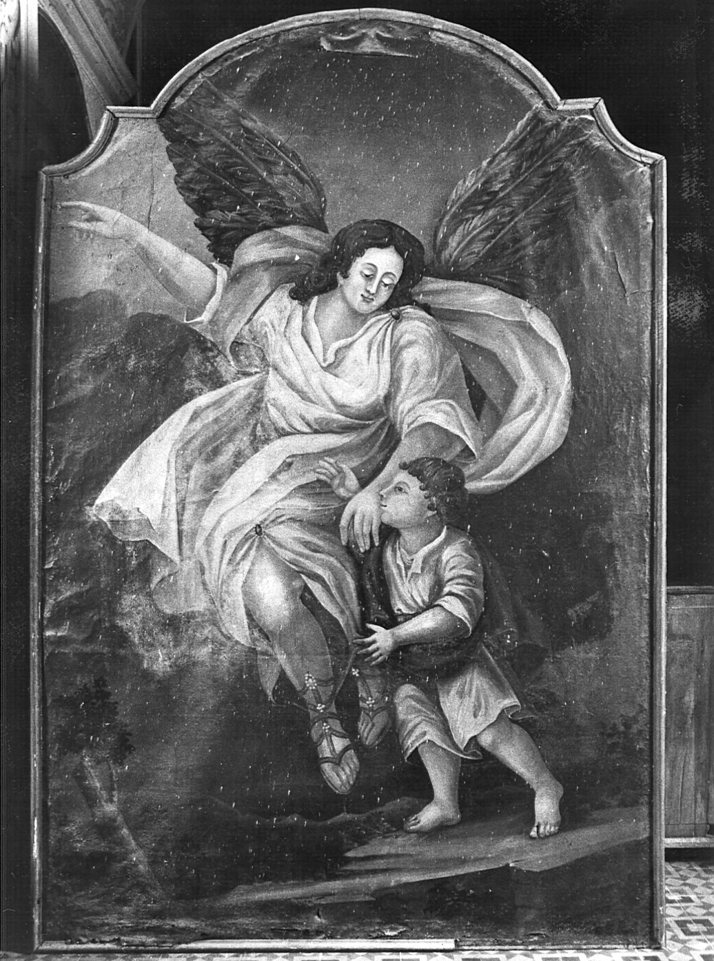 L'arcangelo Raffaele custode, San Raffaele Arcangelo (dipinto) - ambito lombardo (prima metà sec. XVIII)