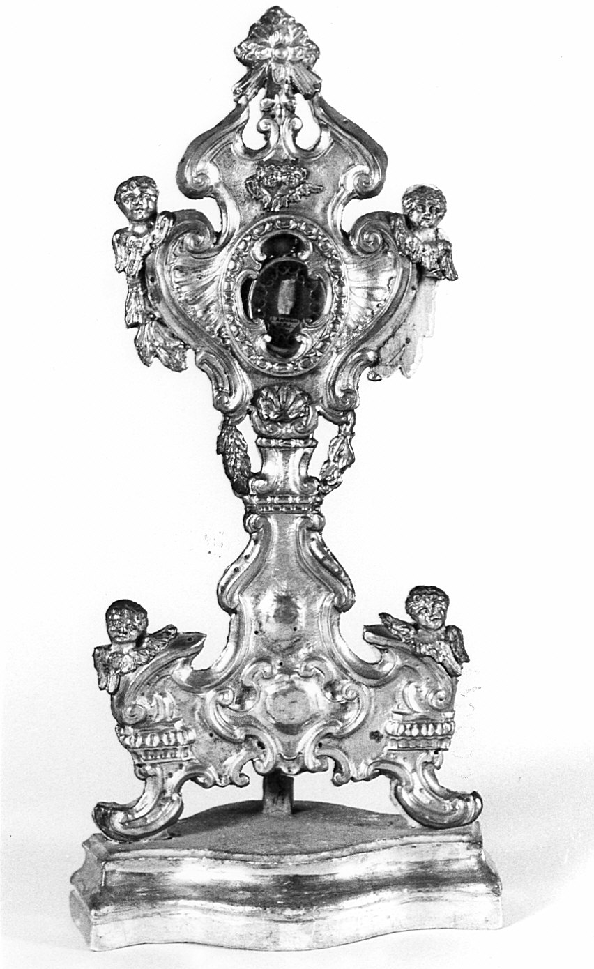 Reliquiario di Sant'Antonio (reliquiario - a ostensorio) - bottega lombarda (seconda metà sec. XVIII)