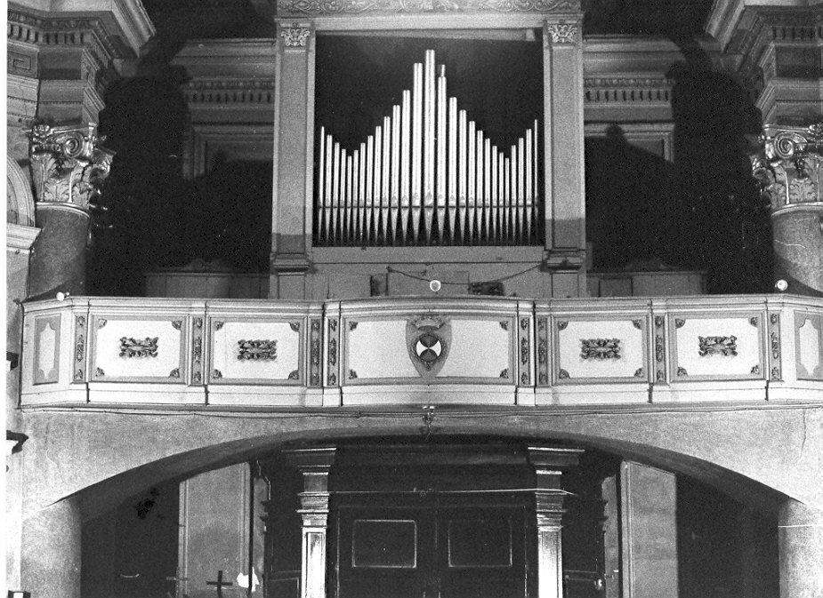 tribuna d'organo, opera isolata - ambito lombardo (sec. XIX)