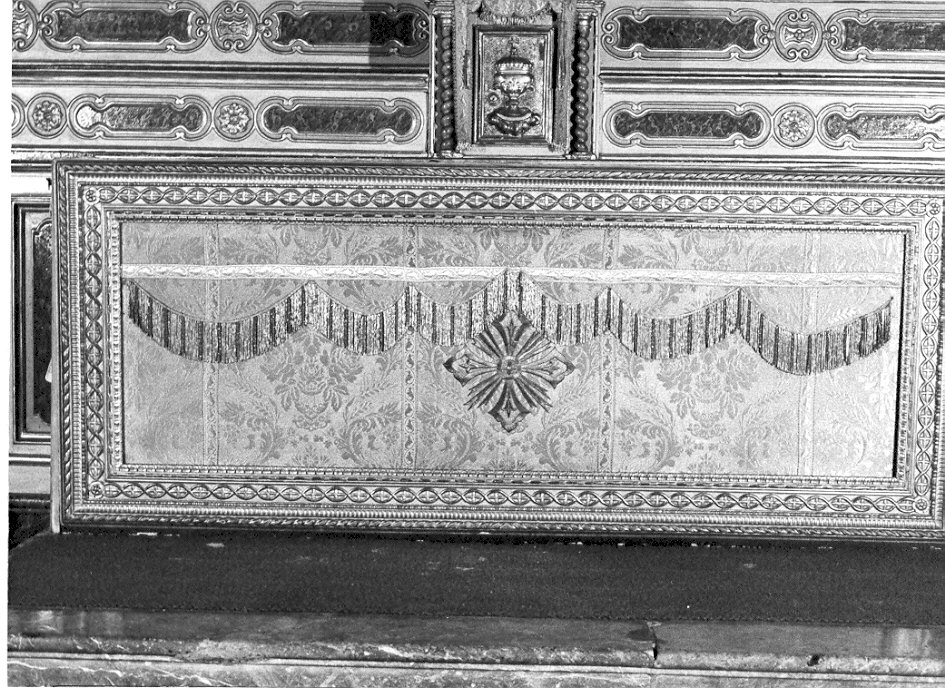 paliotto - a pannello piano, opera isolata - manifattura italiana (sec. XIX)