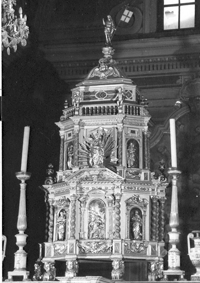 ciborio, opera isolata - ambito piemontese (sec. XVII)