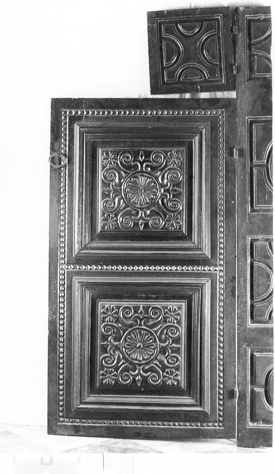 pannello, coppia - ambito lombardo (sec. XVII)
