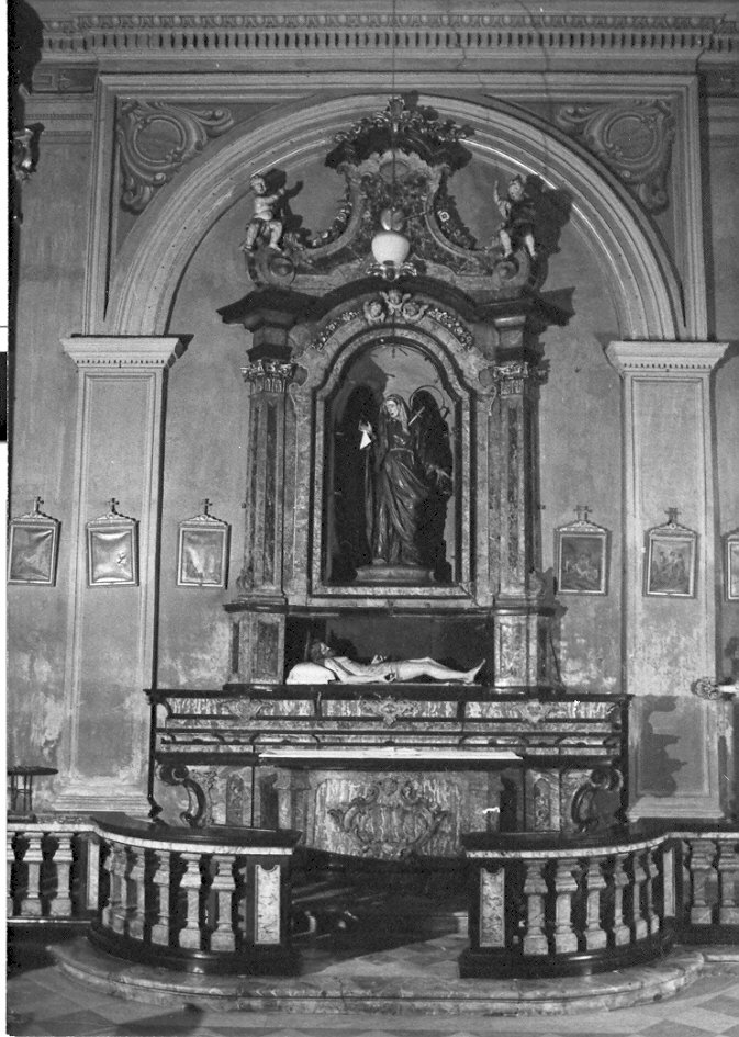altare, opera isolata - ambito Italia settentrionale (sec. XVIII)