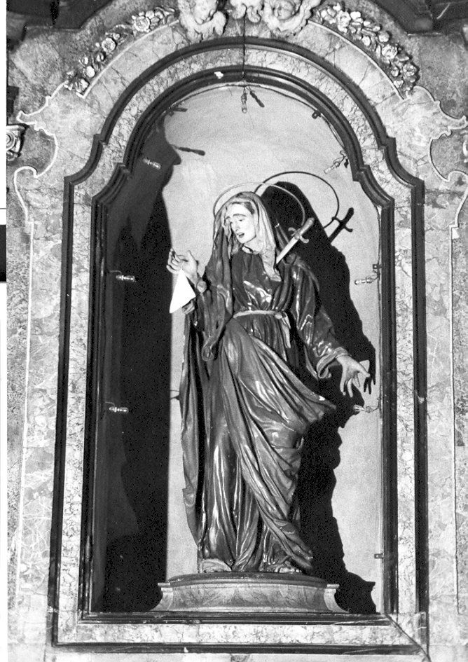 Madonna Addolorata (statua, opera isolata) - ambito Italia settentrionale (sec. XVIII)