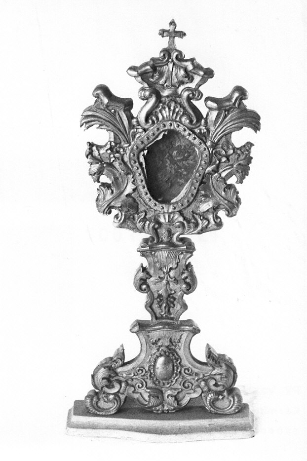 reliquiario - a ostensorio, opera isolata - ambito Italia settentrionale (secc. XVIII/ XIX)