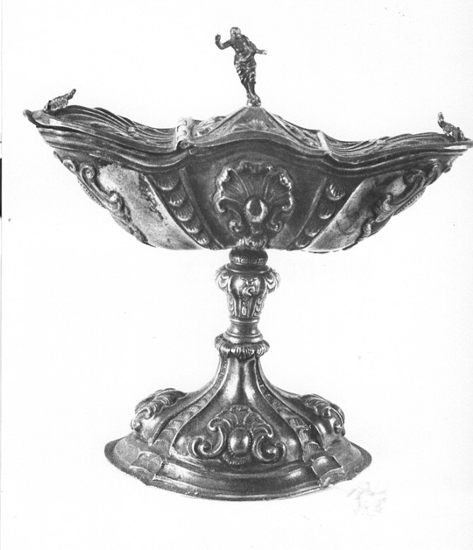 navicella portaincenso - a doppia valva, opera isolata - ambito Italia settentrionale (sec. XVIII)