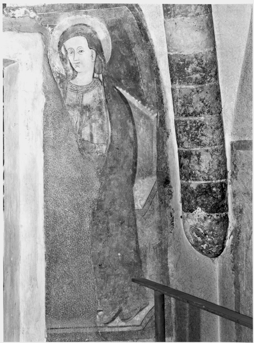 dipinto murale - ambito lombardo (inizio sec. XIV)