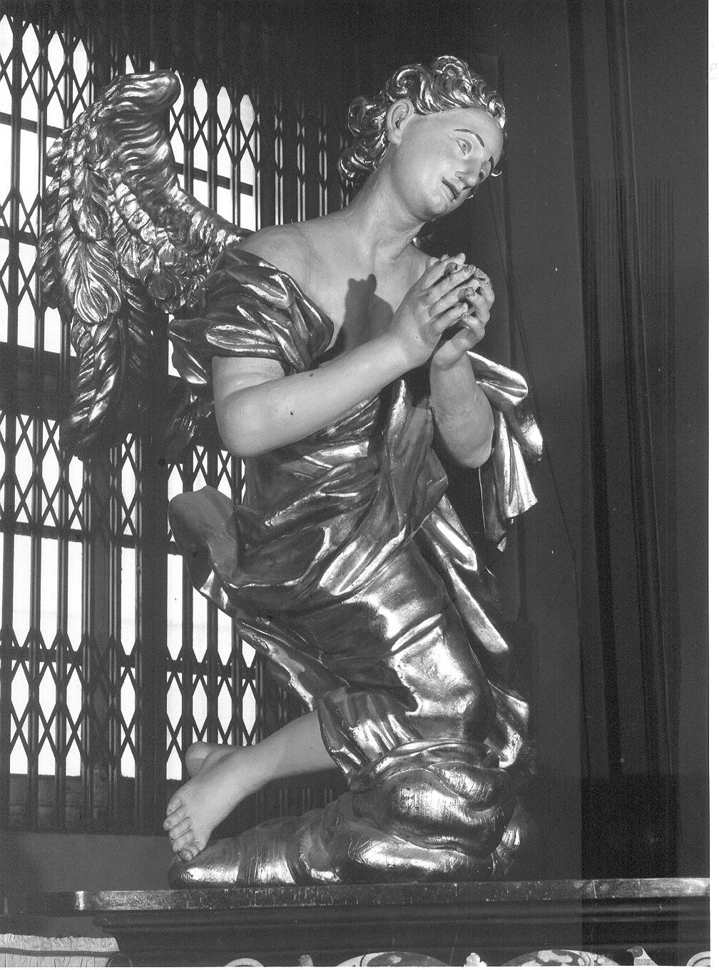 angelo (scultura, opera isolata) - bottega lombarda (sec. XVIII)