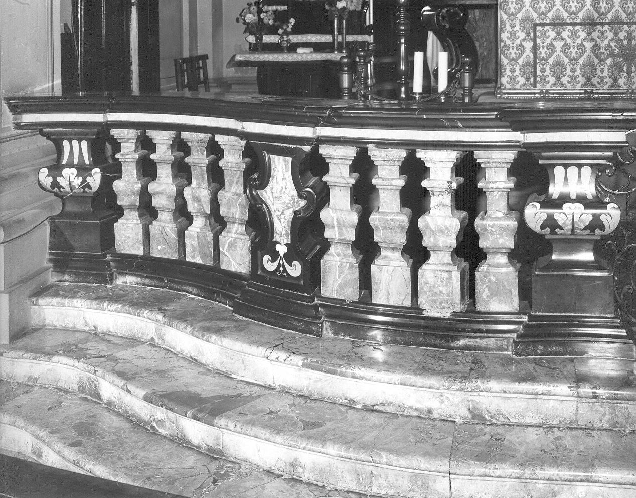 balaustrata - bottega lombarda (sec. XVIII)