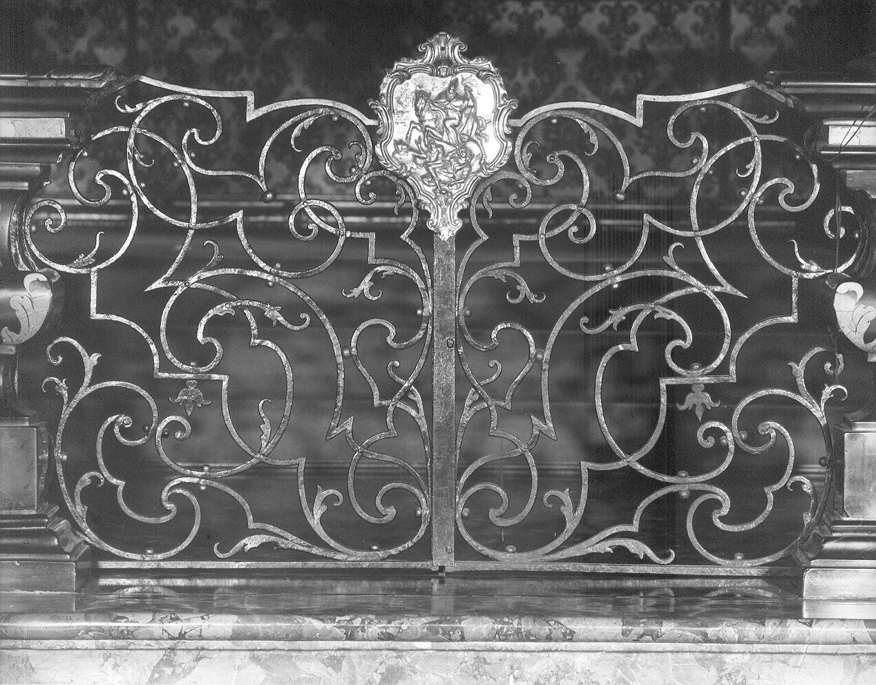 cancellata di balaustrata - bottega lombarda (sec. XVIII)