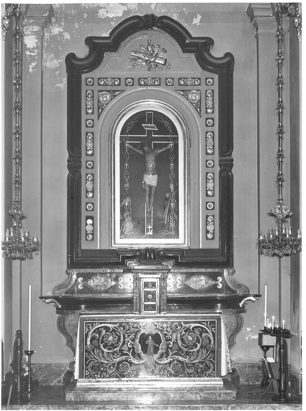 altare, complesso decorativo - bottega lombarda (sec. XVIII)