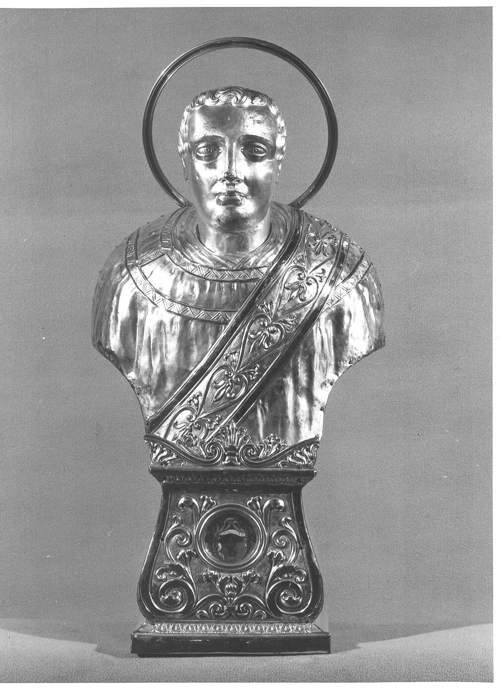 San Sebastiano (reliquiario - a busto) - bottega lombarda (sec. XIX)