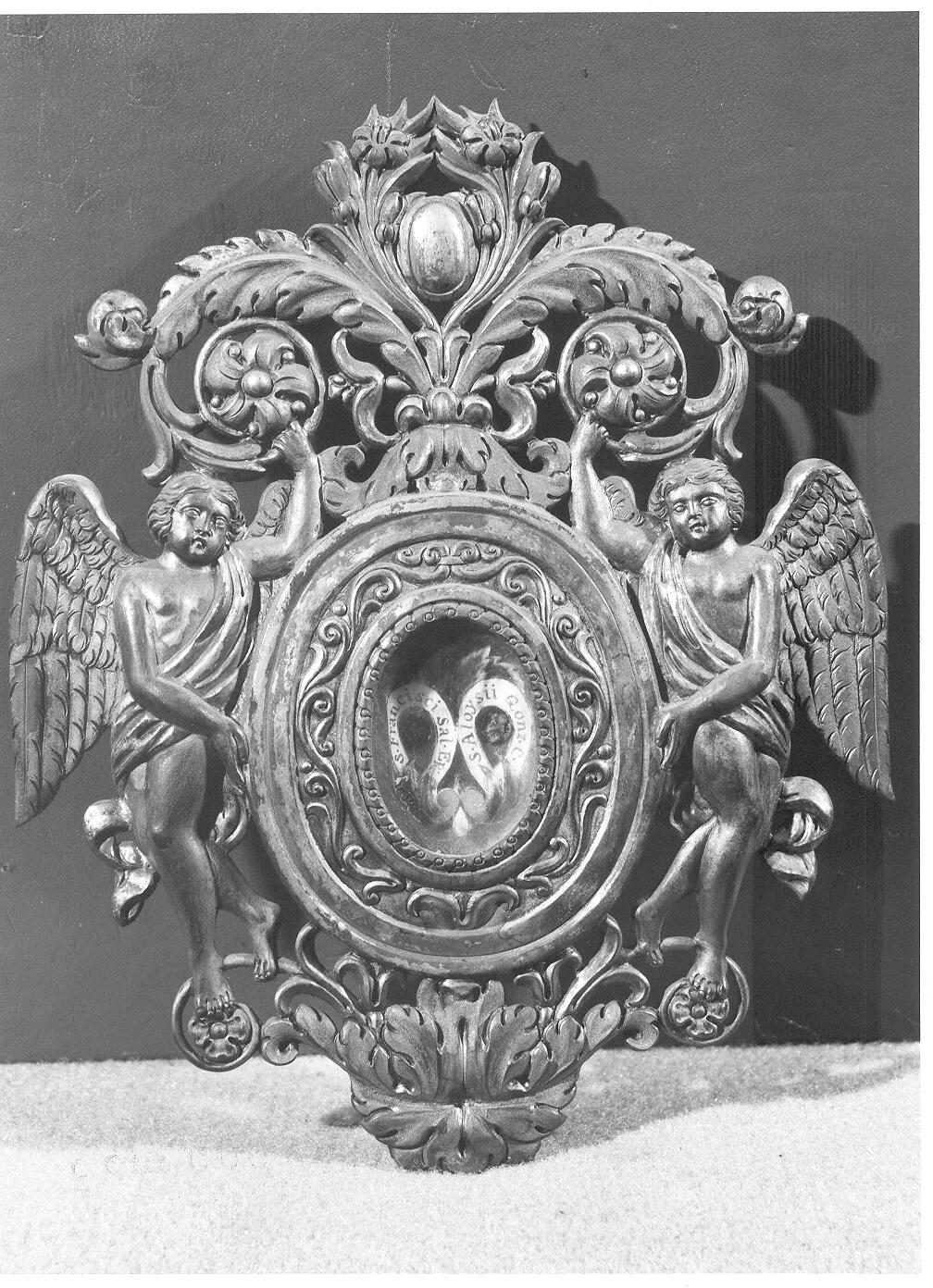 reliquiario a teca, opera isolata - bottega lombarda (sec. XIX)