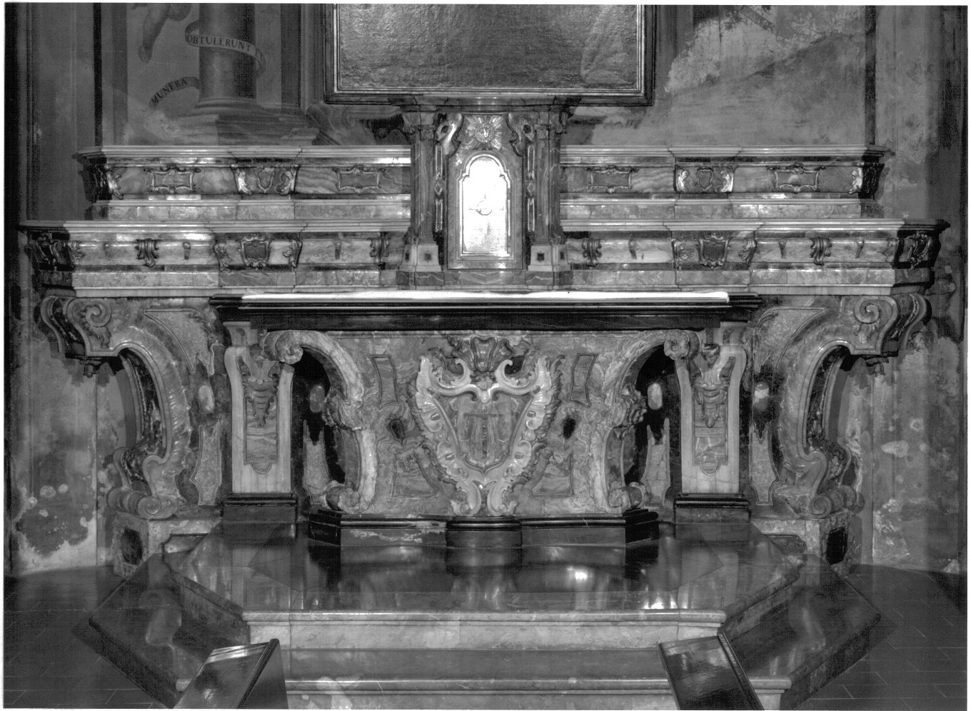 altare, opera isolata - bottega lombarda (sec. XVIII)