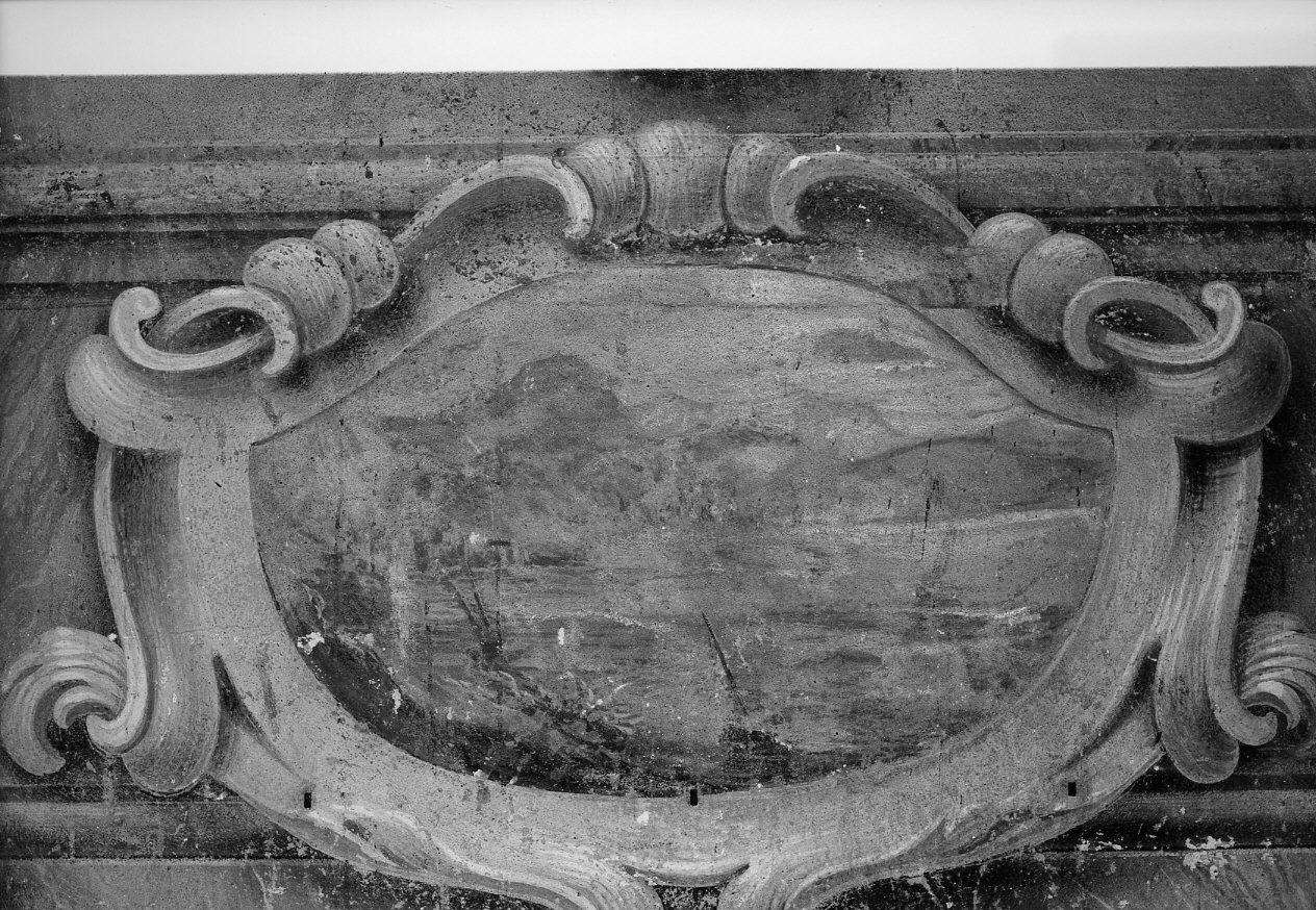 paesaggio con il Lago di Tiberiade (dipinto murale, opera isolata) di Biella Felice (sec. XVIII)