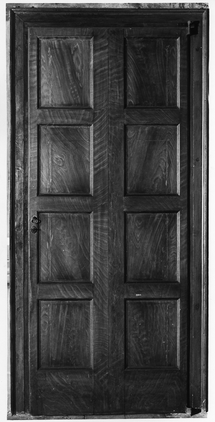 porta - ad un battente, opera isolata - bottega italiana (sec. XIX)