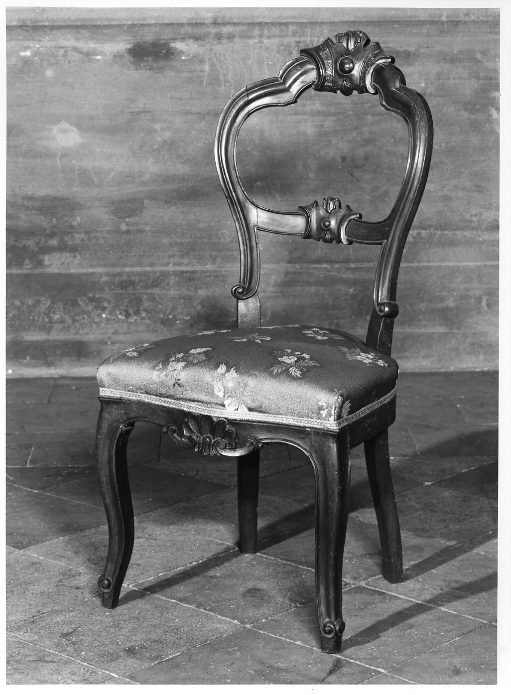 sedia, serie - bottega italiana, manifattura italiana (metà sec. XIX)