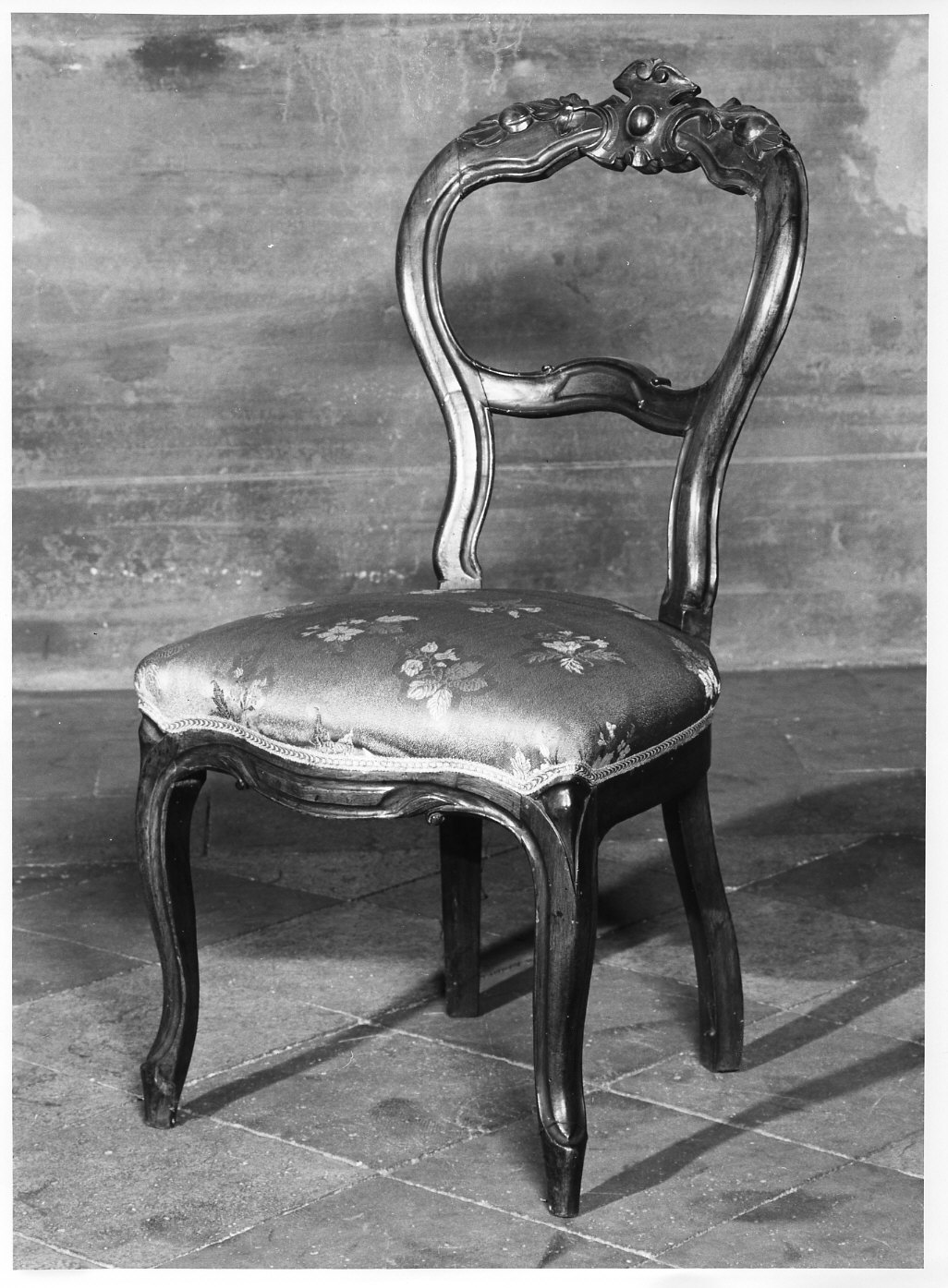 sedia, serie - bottega italiana, manifattura italiana (metà sec. XIX)