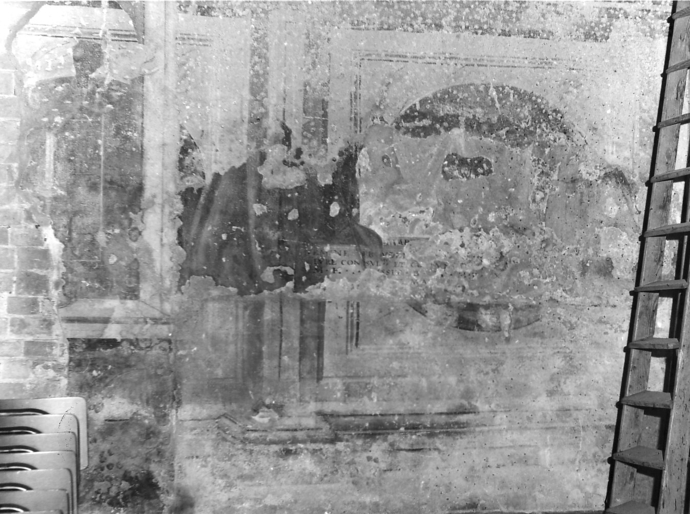 dipinto, frammento - ambito lombardo (sec. XVI)