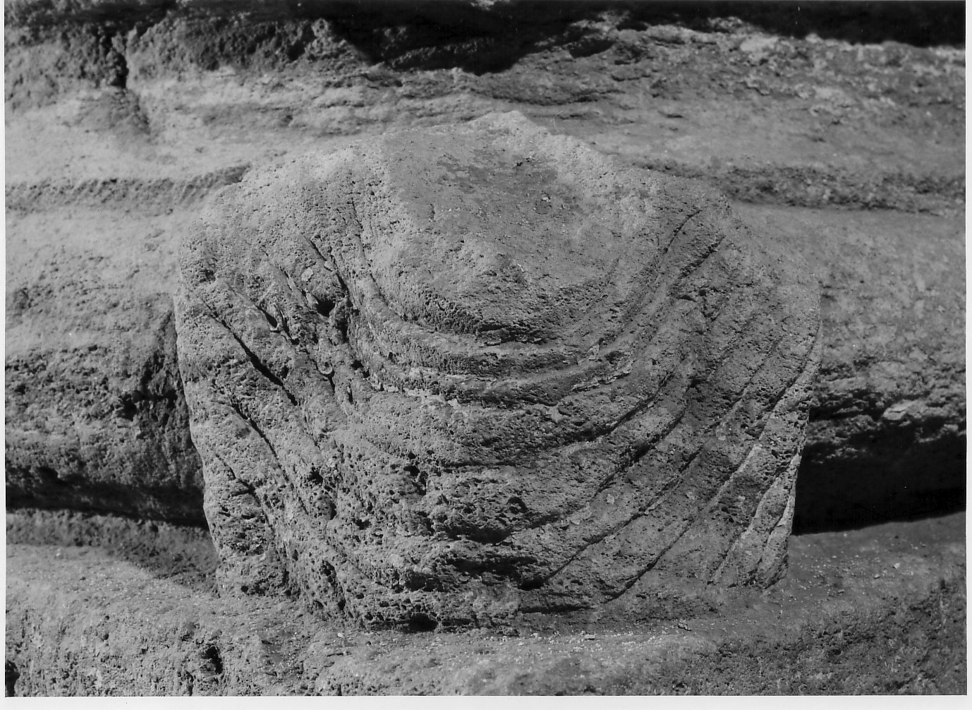 busto di uomo (scultura, opera isolata) - bottega lombarda (fine/inizio secc. XI/ XII)