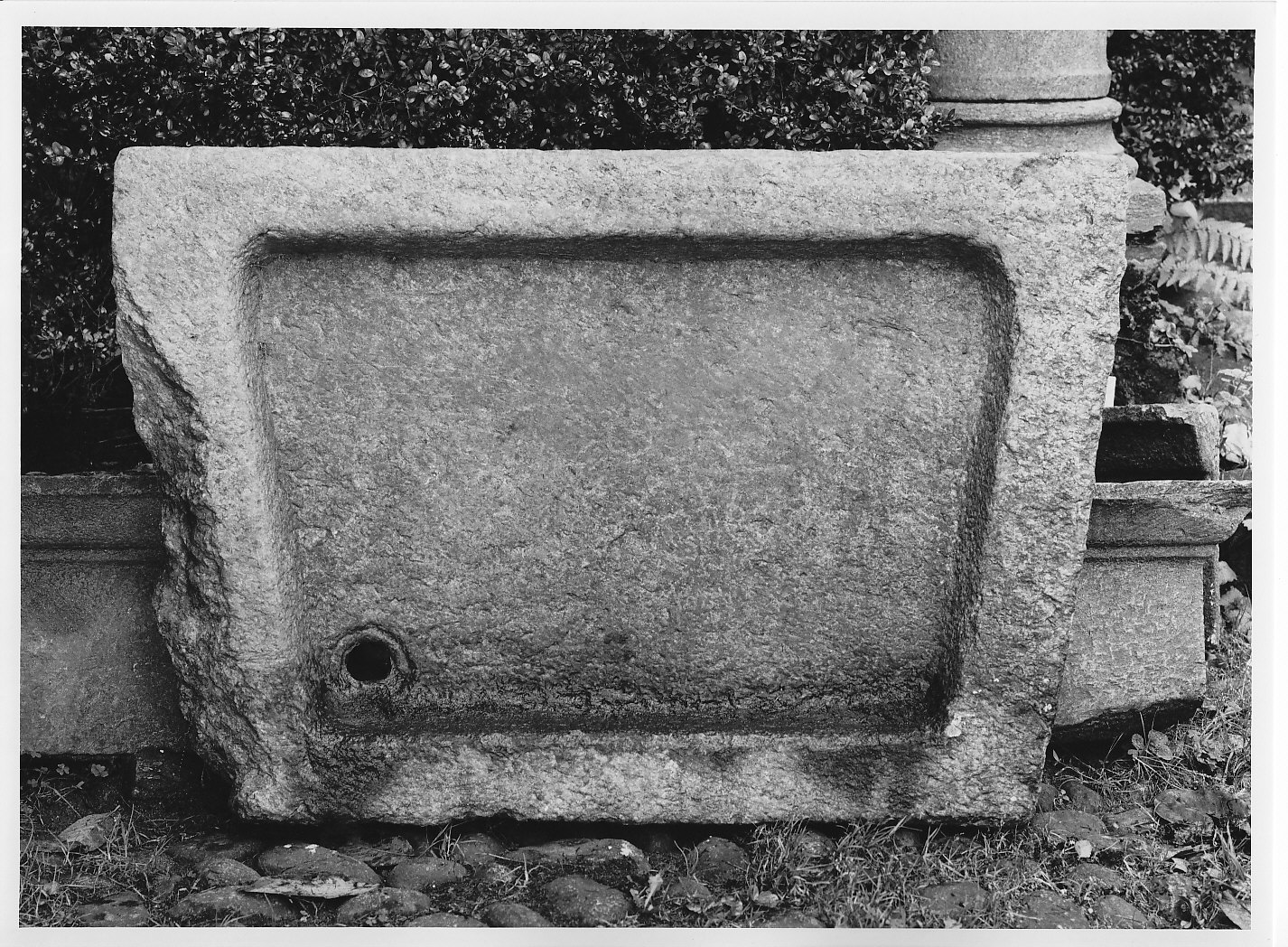 lavabo, opera isolata - bottega valtellinese (secc. XVII/ XVIII)