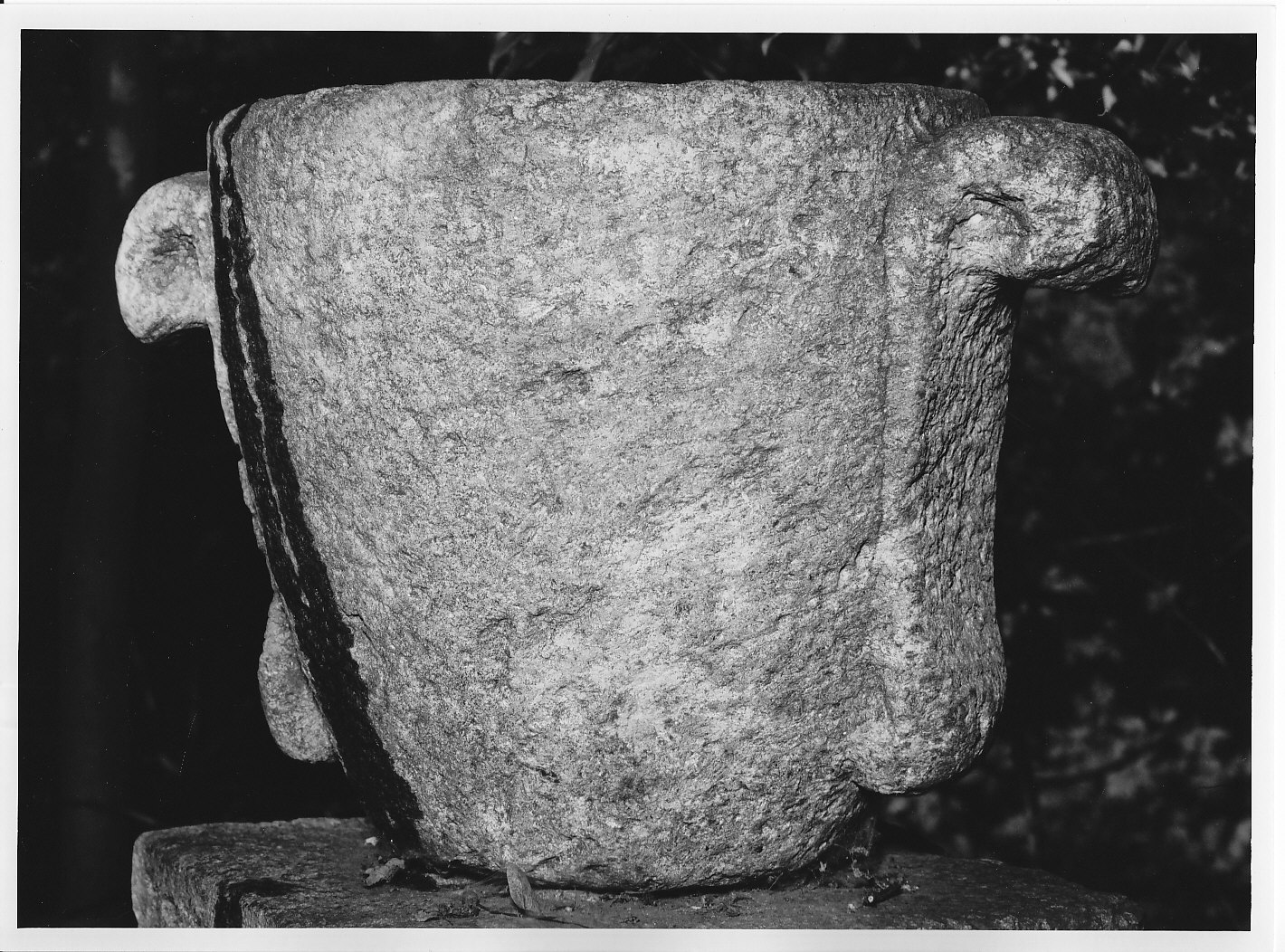 vaso, opera isolata - bottega valtellinese (secc. XVII/ XVIII)