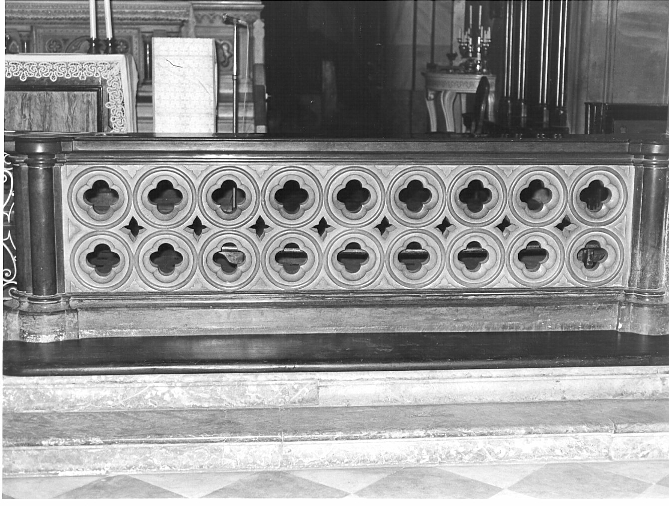 balaustrata, serie - bottega lombarda (sec. XIX)