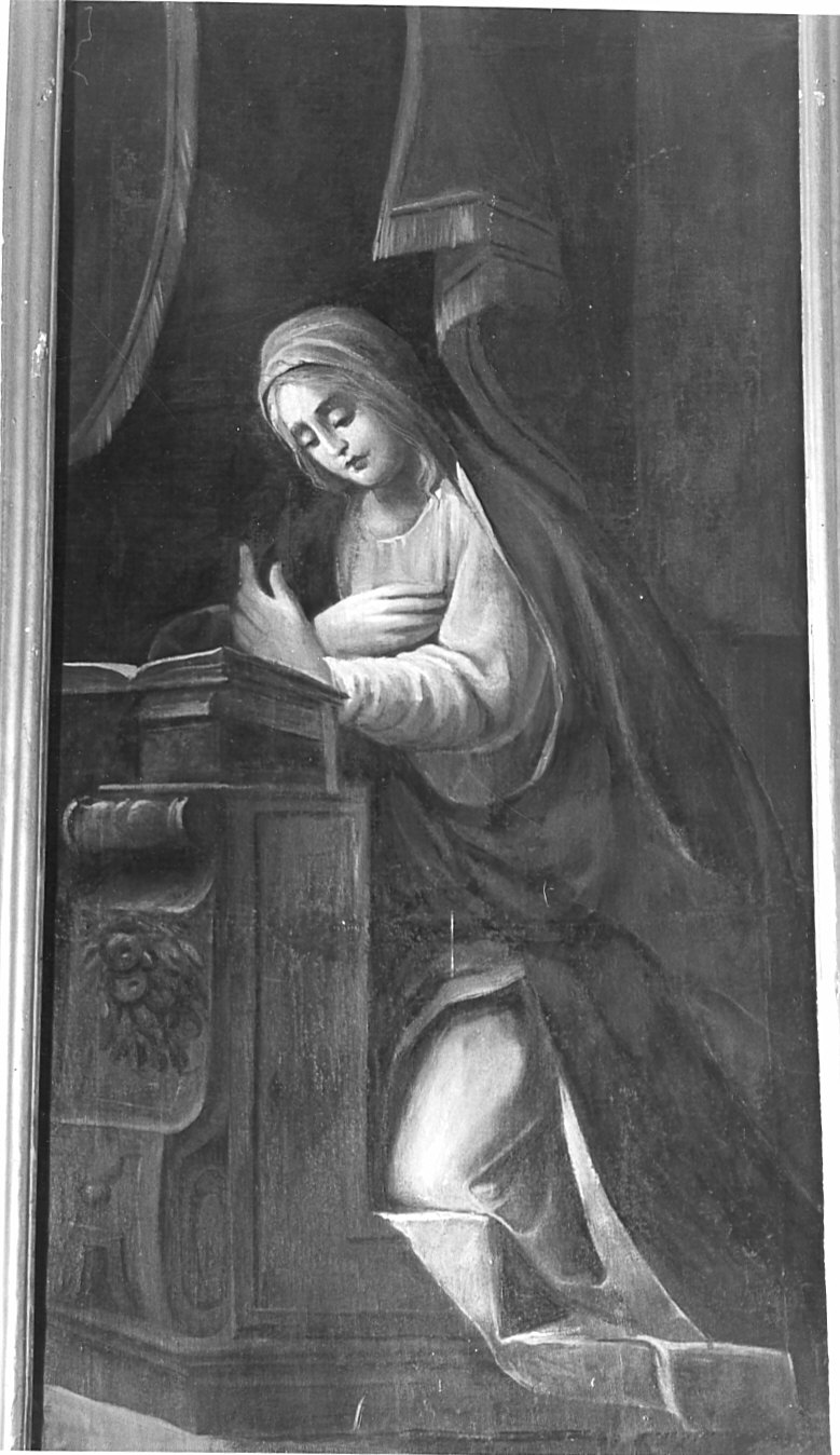 Madonna annunciata (dipinto) - ambito lombardo (inizio sec. XVII)