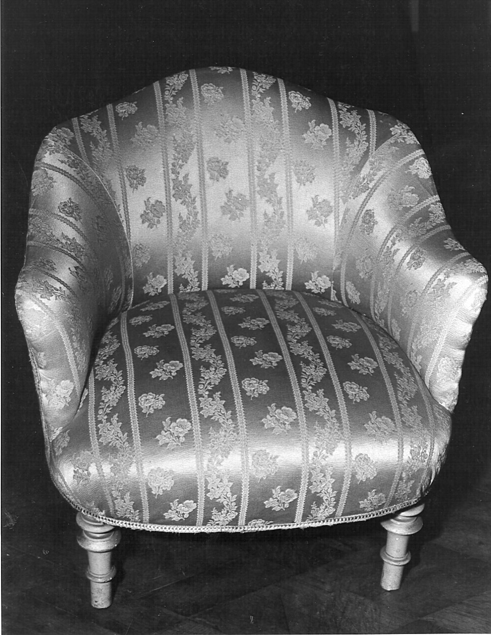 poltrona - bottega lombarda (seconda metà sec. XIX)