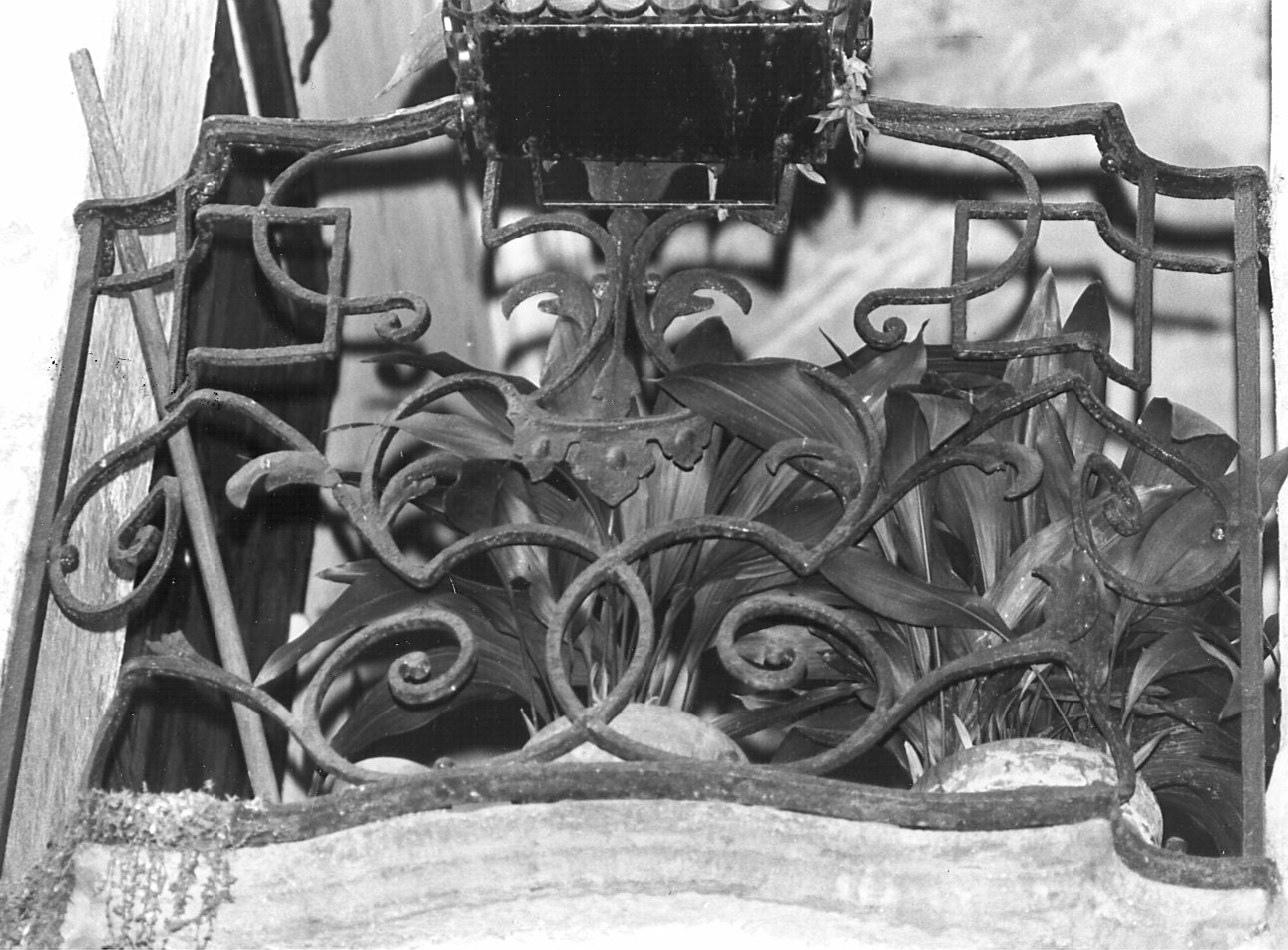 ringhiera di balcone - bottega pavese (seconda metà sec. XVIII)