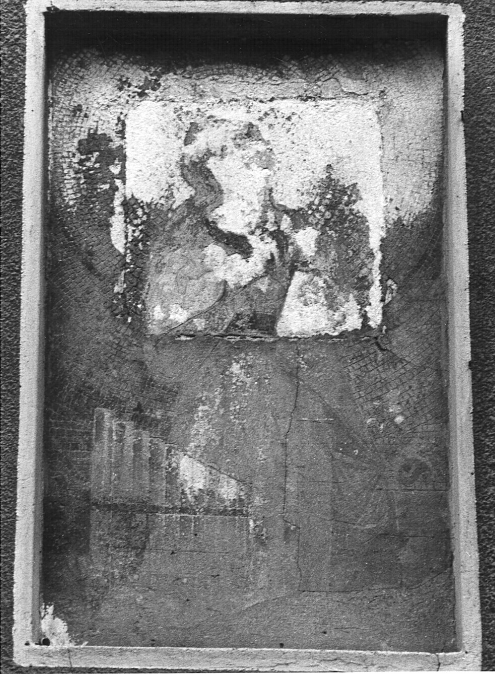 Santa Cecilia (dipinto murale) - ambito lombardo (sec. XIX)