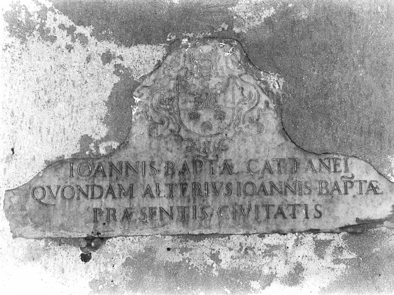 lapide - bottega lombarda (sec. XVII)