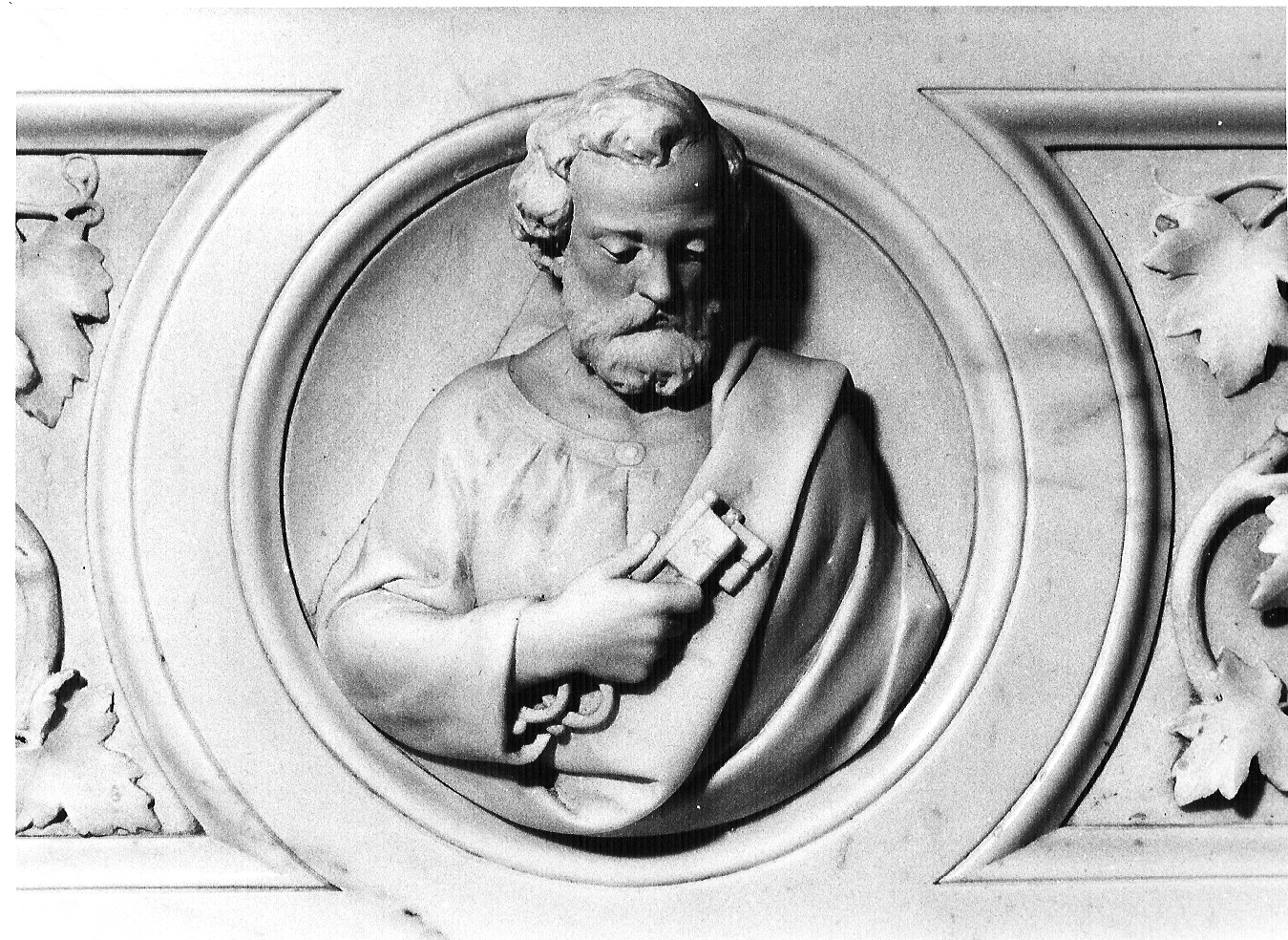 San Pietro (rilievo, elemento d'insieme) di Emanueli Giovanni (sec. XIX)