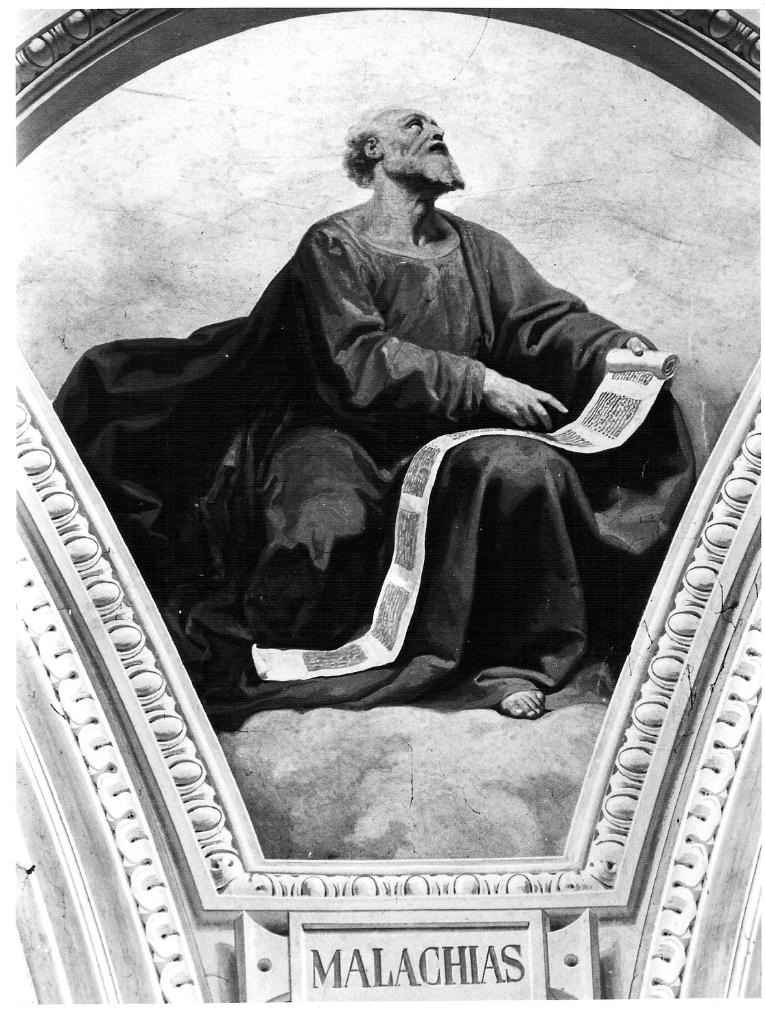 Malachia (dipinto, elemento d'insieme) di Gonin Francesco (sec. XIX)