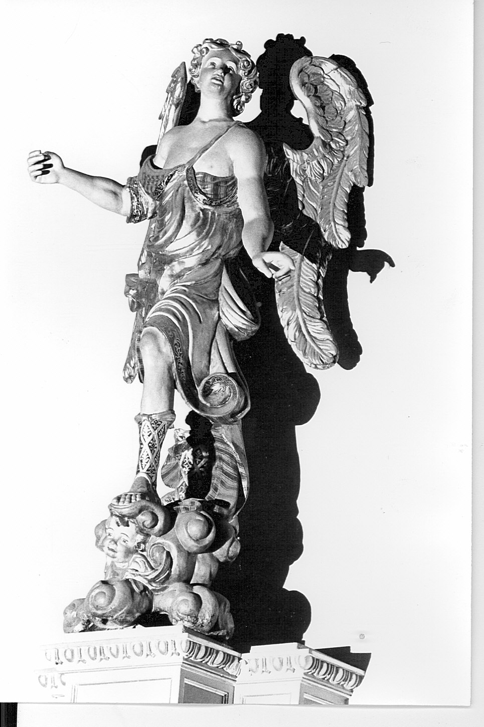 angeli (statua, coppia) - bottega lombarda (fine/inizio secc. XVII/ XVIII)