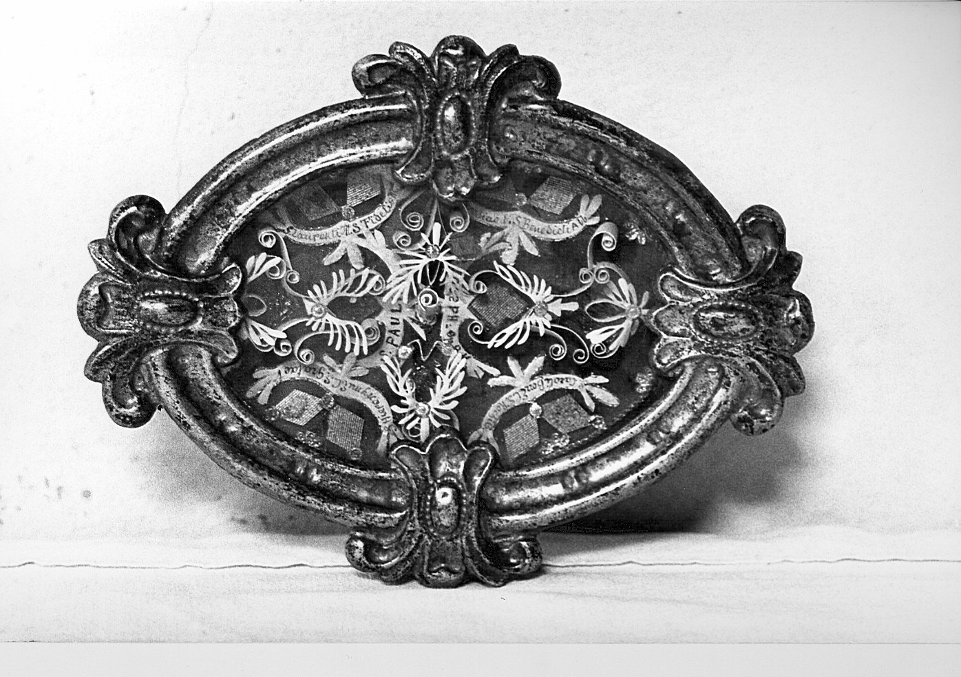 reliquiario, serie - bottega lombarda (sec. XIX)